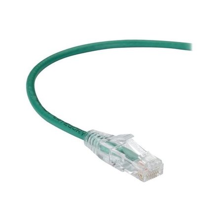 BLACK BOX Black Box C6APC28-GN-05 5 ft. Slim Net CAT6A Patch Cable; Green C6APC28-GN-05